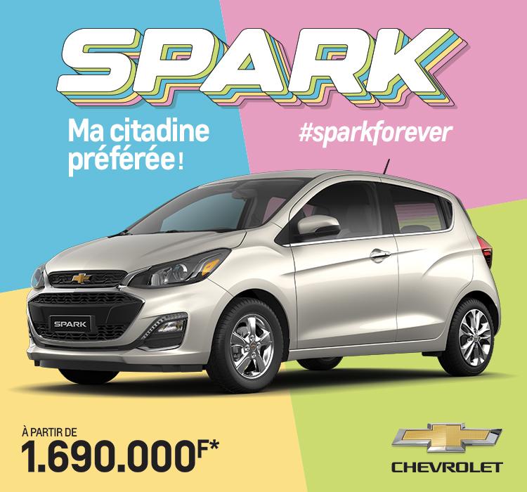 LA CHEVROLET SPARK EST DE RETOUR